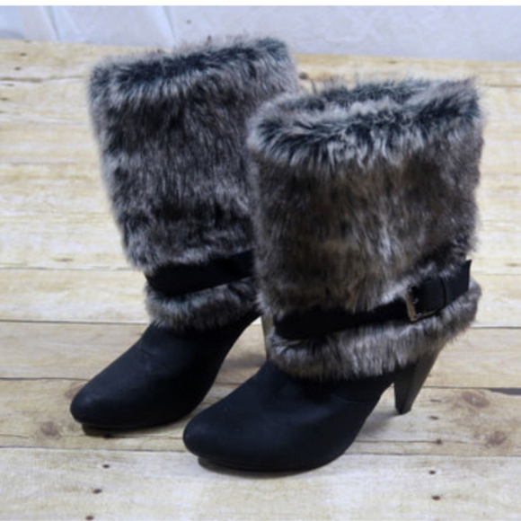 Impo Shoes - 3/$25 ** Impo Black Faux Suede Ankle Boots